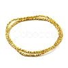 Electroplated Non-magnetic Synthetic Hematite Beads Strands G-G849-05G-2