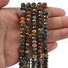 Natural Indian Agate Bead Strands G-D344-A04-2
