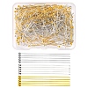 255Pcs 3 Colors Brass Ball Head pins KK-FS0001-07-1