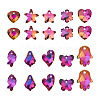 Glass Rhinestone Pendants YS-TAC0007-01B-2