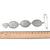 Iron Brooch Findings JEWB-PH01243-3