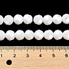 Electroplate Opaque Glass Beads Strands EGLA-A035-P8mm-A01-4