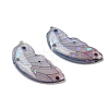 Transparent Epoxy Resin Pendants CRES-A053-07-3