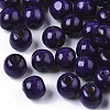 Dyed Natural Wood Beads WOOD-Q006-10mm-13-LF-1