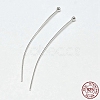 925 Sterling Silver Ball Head Pins STER-F018-03M-03-1