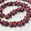 Electroplate Non-magnetic Synthetic Hematite Bead Strands G-F300-52A-2