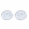 Transparent Resin Pendants RESI-N030-006D-3