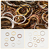 PandaHall Elite 480Pcs 12 Styles Brass Linking Rings KK-WR0001-19-4