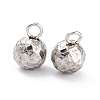 Tarnish Resistant 304 Stainless Steel Charms STAS-O147-03B-P-2