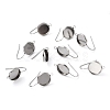 Tarnish Resistant 304 Stainless Steel Earring Hooks STAS-F271-01C-P-1