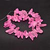Natural Quartz Crystal Beads Strands G-A142-06A-2
