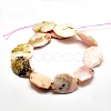 Natural Pink Opal Beads Strands G-F477-10-2