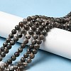 Natural Fluorescent Syenite Rock(Glow under UV Light) Beads Strands G-K340-A05-02-2