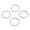 Tarnish Resistant 304 Stainless Steel Sleeper Earrings EJEW-O095-01D-1