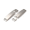 Tarnish Resistant 201 Stainless Steel Connector Charms STAS-D244-31P-D-3