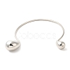 Brass Chocker Necklaces NJEW-P291-01P-1