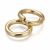 Brass Twister Clasps KK-F821-01A-G-2