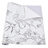 PVC Waterproof Wall Stickers STIC-WH0004-50B-1