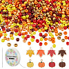 DIY Autumn Theme Bracelet Making Kit DIY-OC0010-61-1
