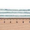 Electroplate Rondelle Glass Beads Strands GL-T021-2x2.5mm-17-23-4