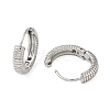 Non-Tarnish 304 Stainless Steel Hoop Earrings EJEW-G364-16P-2