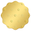Plastic Self Adhesive Gold Foil Embossed Stickers DIY-WH0211-251-1