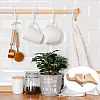 2 Bags Wood Curtain Rod Hanger DIY-UN0008-32-5