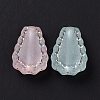 Transparent Frosted Acrylic Beads OACR-P013-35M-4