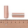 Brass Tube Beads KK-E774-81RG-4