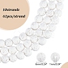 Synthetic Lava Rock Beads Strands G-S247-6mm-08-1-2