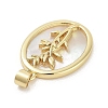 Rack Plating Brass Pave Shell Pendants KK-Z064-28G-01-2