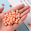 Opaque Acrylic Beads MACR-S370-C8mm-A33-5