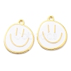 Alloy Enamel Pendants X-ENAM-D051-18G-2