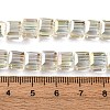 Electroplate Glass Beads Strands EGLA-H108-01A-AB07-2
