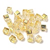 Electroplate Glass Beads EGLA-Z004-04B-04-1
