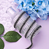 Hotfix with Two Rows Rhinestone DIY-BT0001-27-5