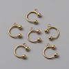 304 Stainless Steel Ear Cuff Findings FIND-WH0110-492G-2