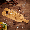 Bamboo 8 Tray Wine Glass Holder DIY-WH0430-912A-2