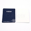 Paper Brooch Display Cards DIY-WH0199-81-1