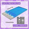 Stainless Steel DIY Nail Art Templates MRMJ-WH0092-097-2