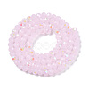 Electroplate Glass Beads Strands EGLA-A044-J4mm-L02-3
