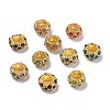 Alloy Rhinestone European Beads CPDL-H997-1