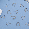 20Pcs 2 Styles 304 Stainless Steel Rhinestone Earring Hooks STAS-BBC0007-16A-7
