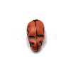 Opaque Acrylic Beads SACR-WH0006-02C-1
