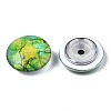 Glass Paper Snap Buttons BUTT-N019-007-C02-2