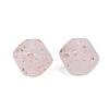 Marbled Stone Style Opaque Acrylic Beads OACR-G009-02B-2