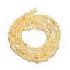 Natural Citrine Beads Strands G-Z074-A03-01-3