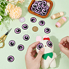 12Pairs Computerized Embroidery Cloth Self Adhesive Patches PATC-BC0001-12A-3
