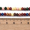Baking Paint Glass Beads Strands LAMP-R020-03B-4