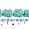 Synthetic Coral Carved Beads Strands CORA-L020-E-13-4